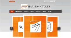 Desktop Screenshot of harisoncycle.in