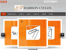 Tablet Screenshot of harisoncycle.in